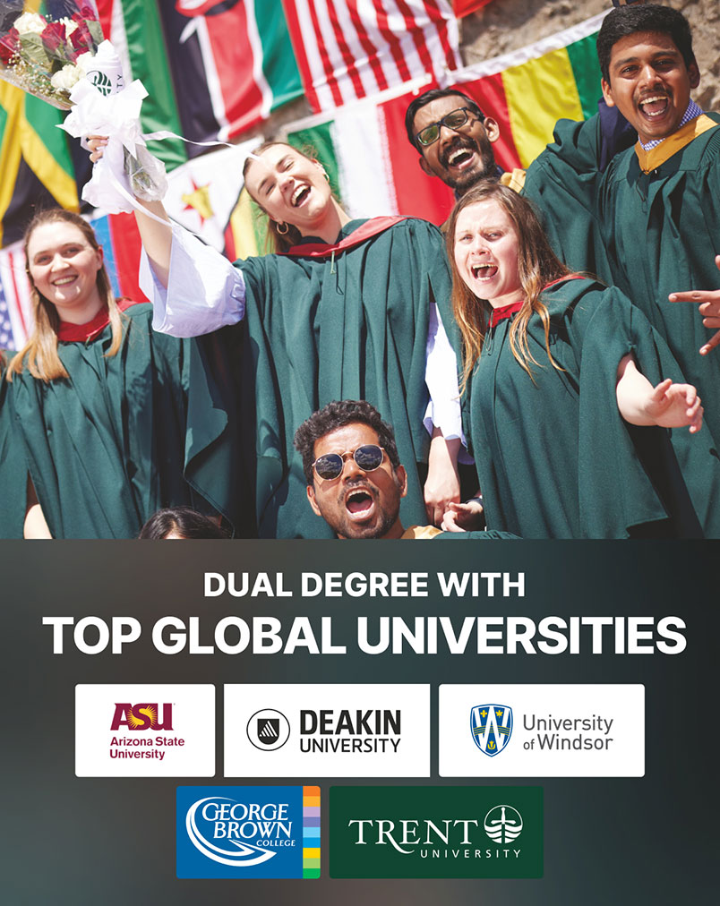 Dual Degree with Top Global Universities - Chitkara University